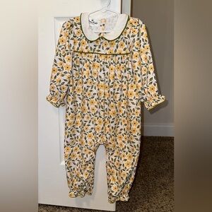 Marie Nicole Romper, 18-24 months, fit was more toward 24 months for my baby.